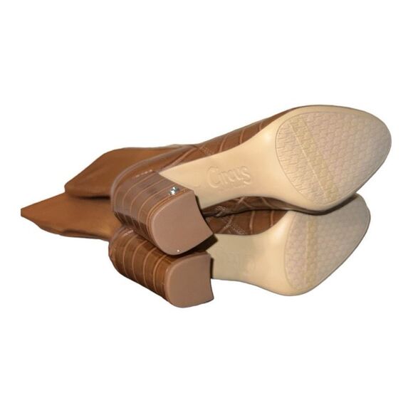 Circus by Sam Edelman Clarimont Women's Boots Mocha Croc PT Size 7 M - Picture 7 of 7